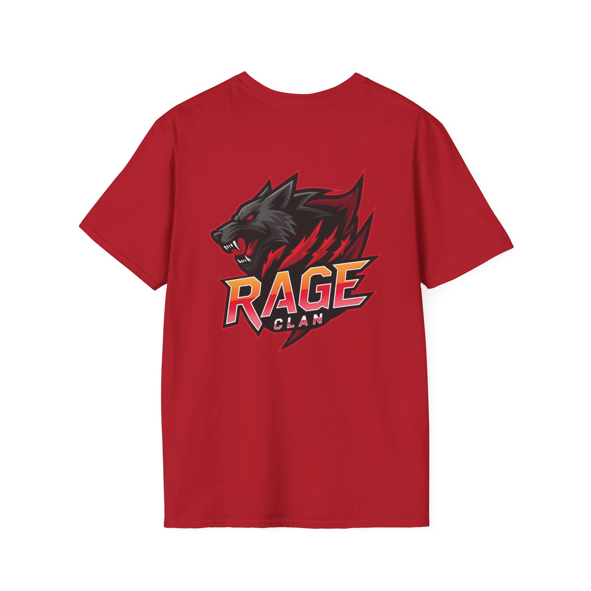 Rage Clan Personalized Soft-Style T-Shirt - Image 37