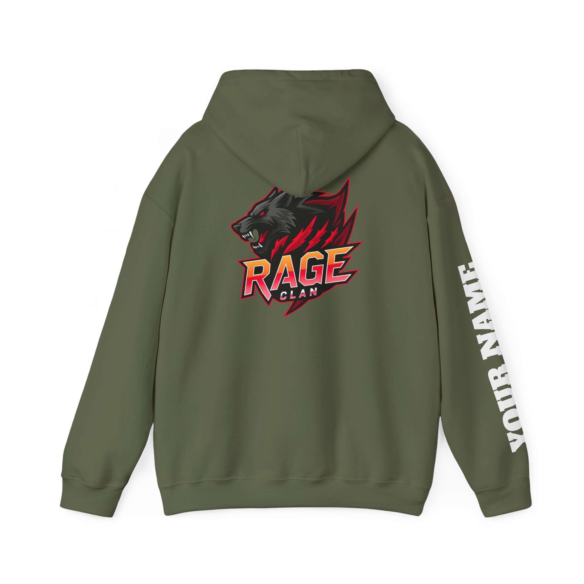 Rage Clan Personalized Hoodie - Image 37