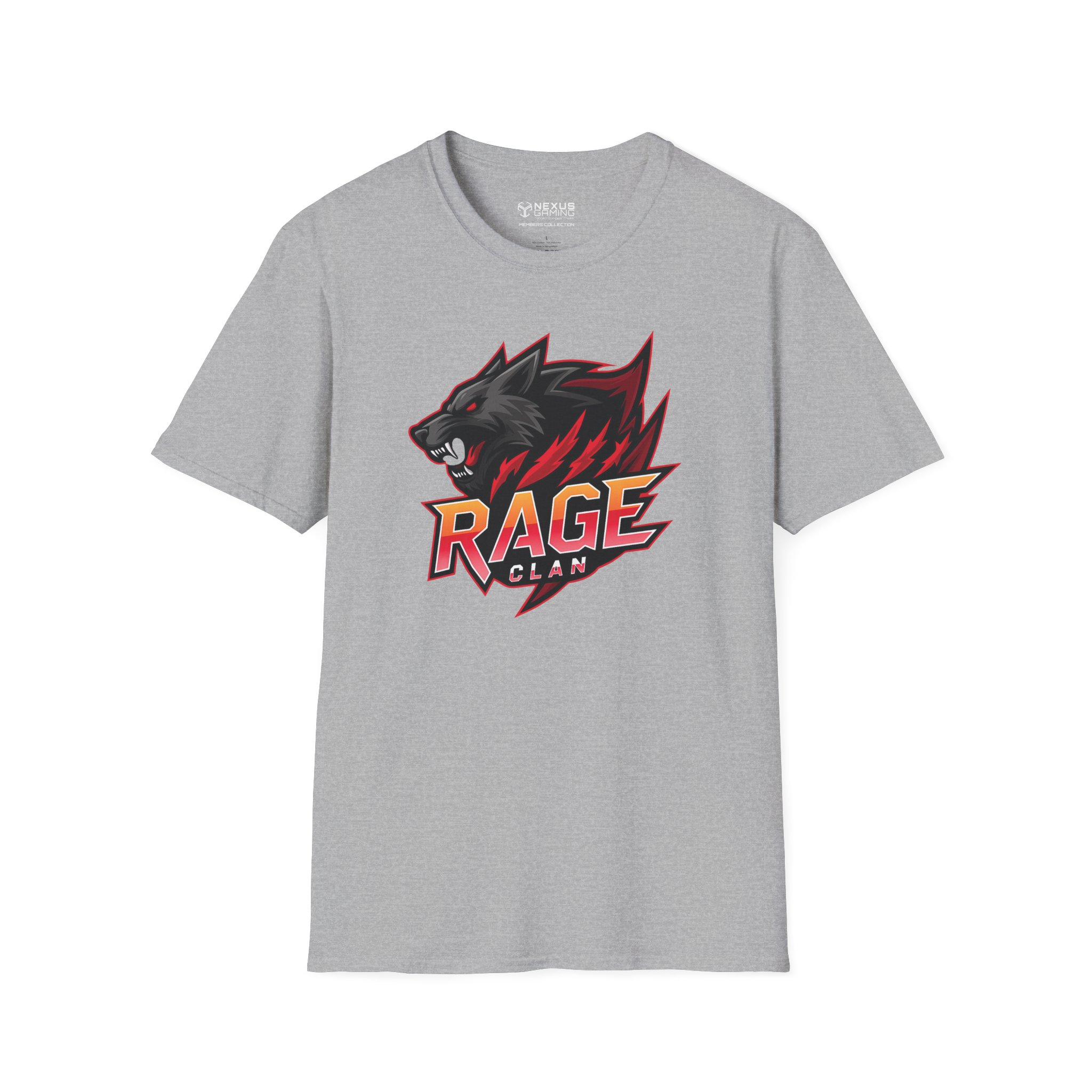 Rage Clan Logo Soft-Style T-Shirt - Image 16