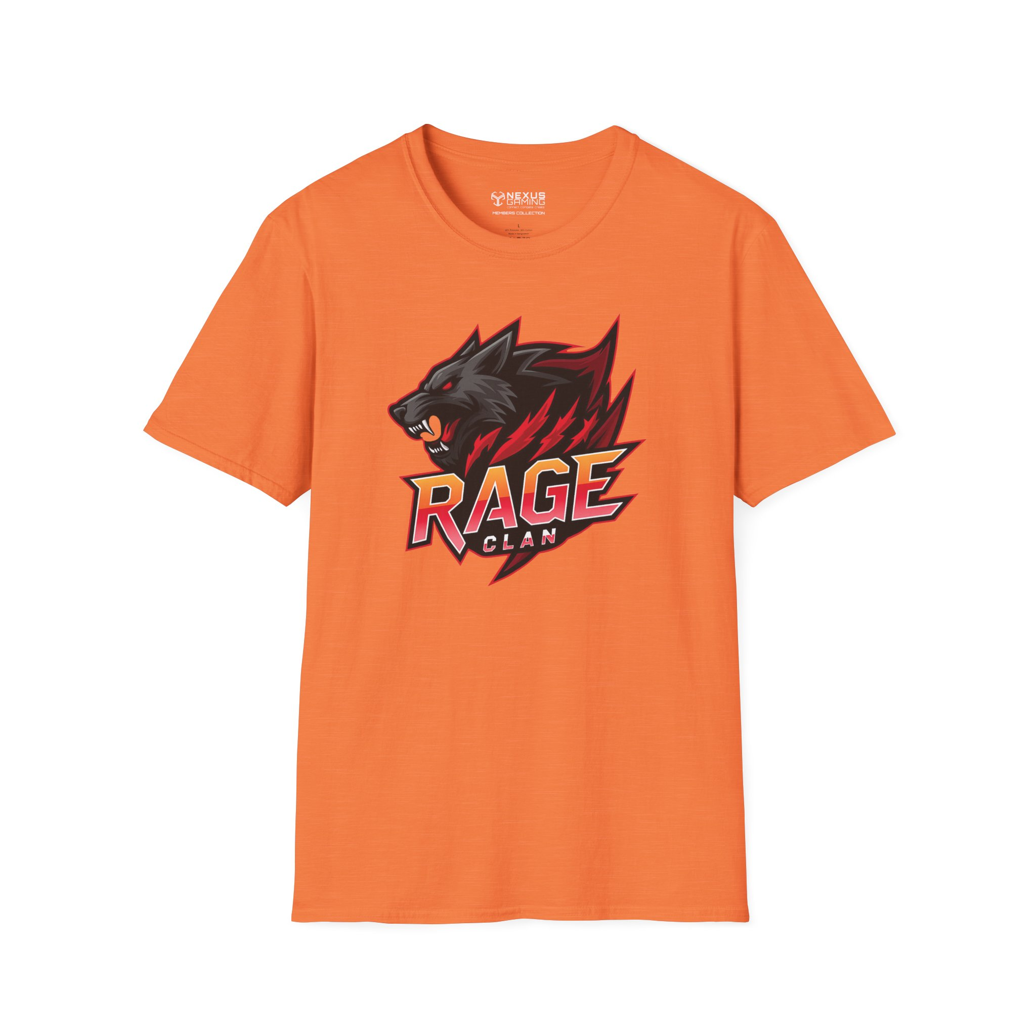 Rage Clan Logo Soft-Style T-Shirt - Image 6