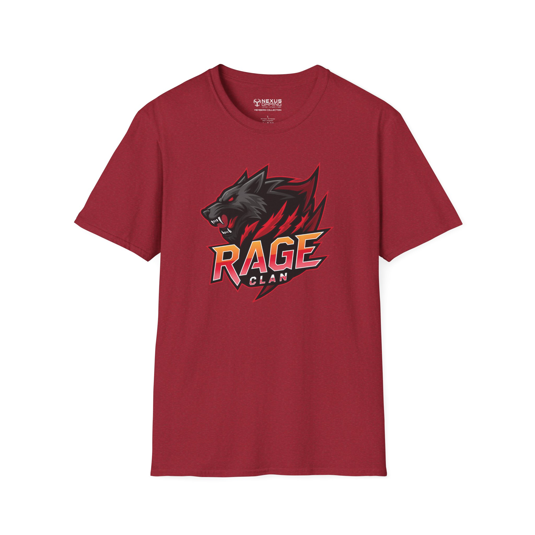 Rage Clan Logo Soft-Style T-Shirt - Image 31