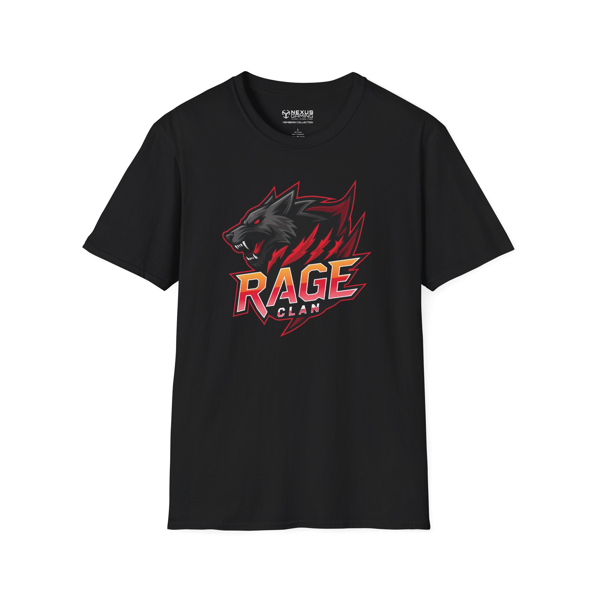 Rage Clan Logo Soft-Style T-Shirt - Image 11