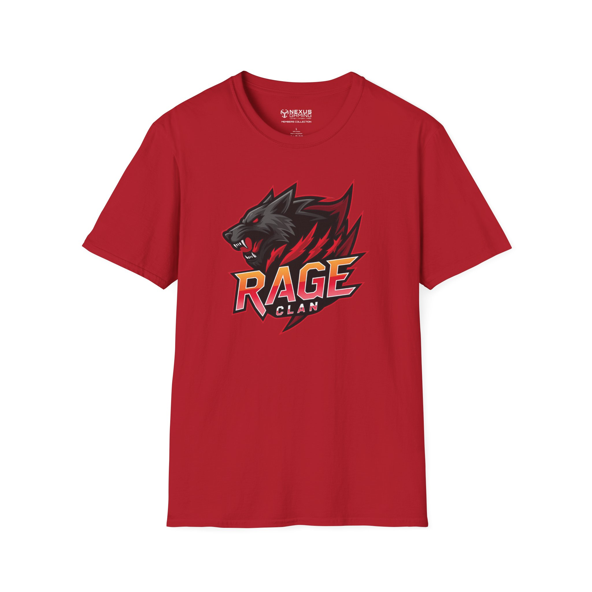 Rage Clan Logo Soft-Style T-Shirt - Image 36