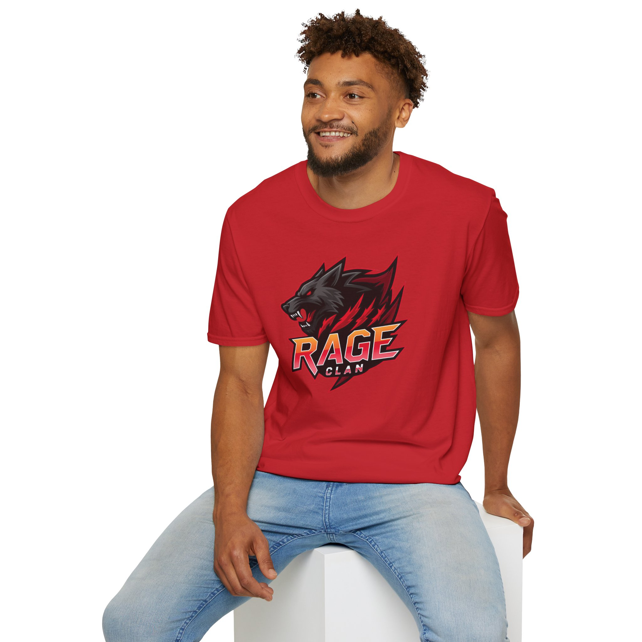 Rage Clan Logo Soft-Style T-Shirt - Image 30