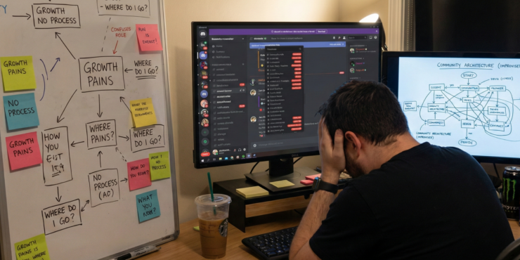 Community admin overwhelmed