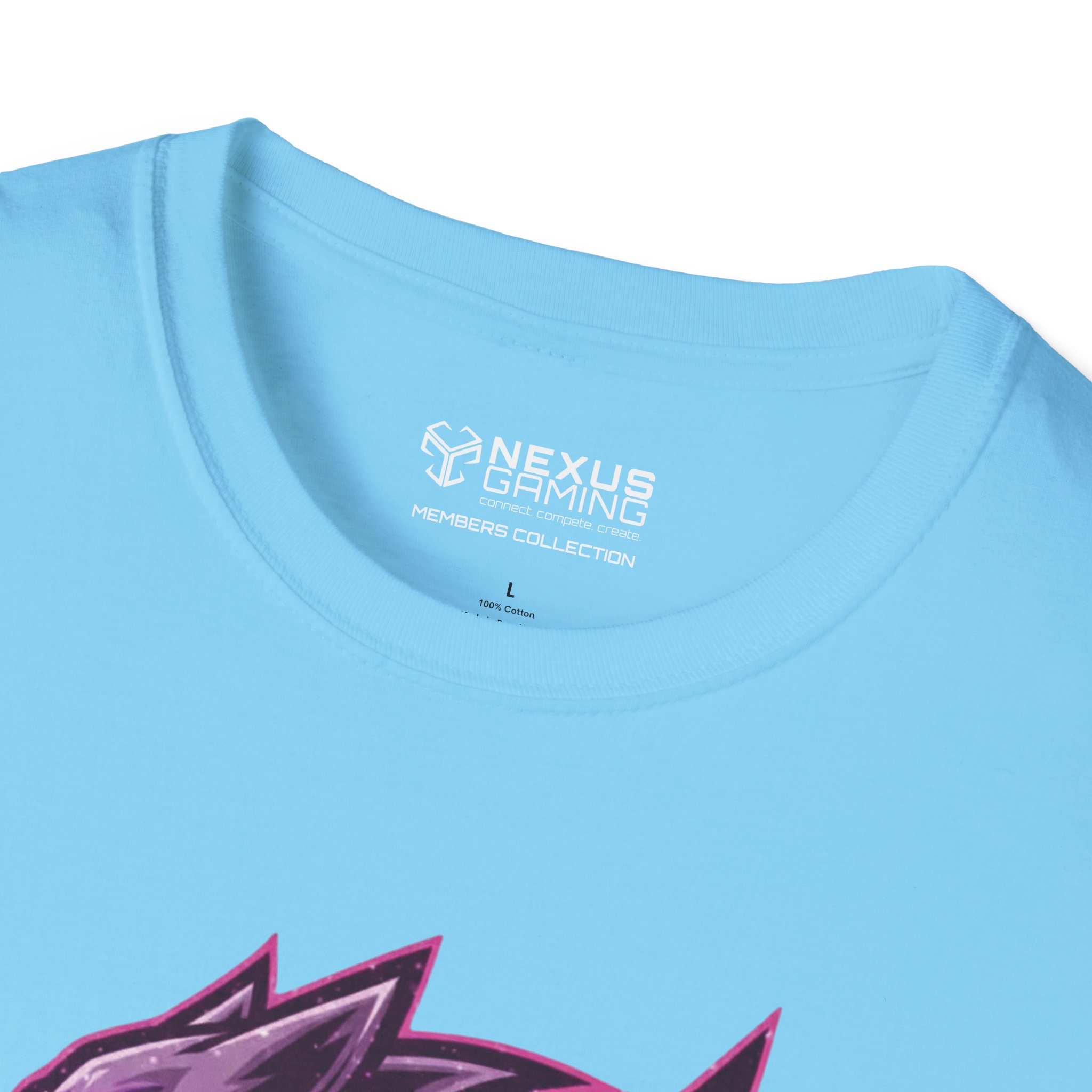 Rage Pink Logo Soft-Style T-Shirt - Image 19