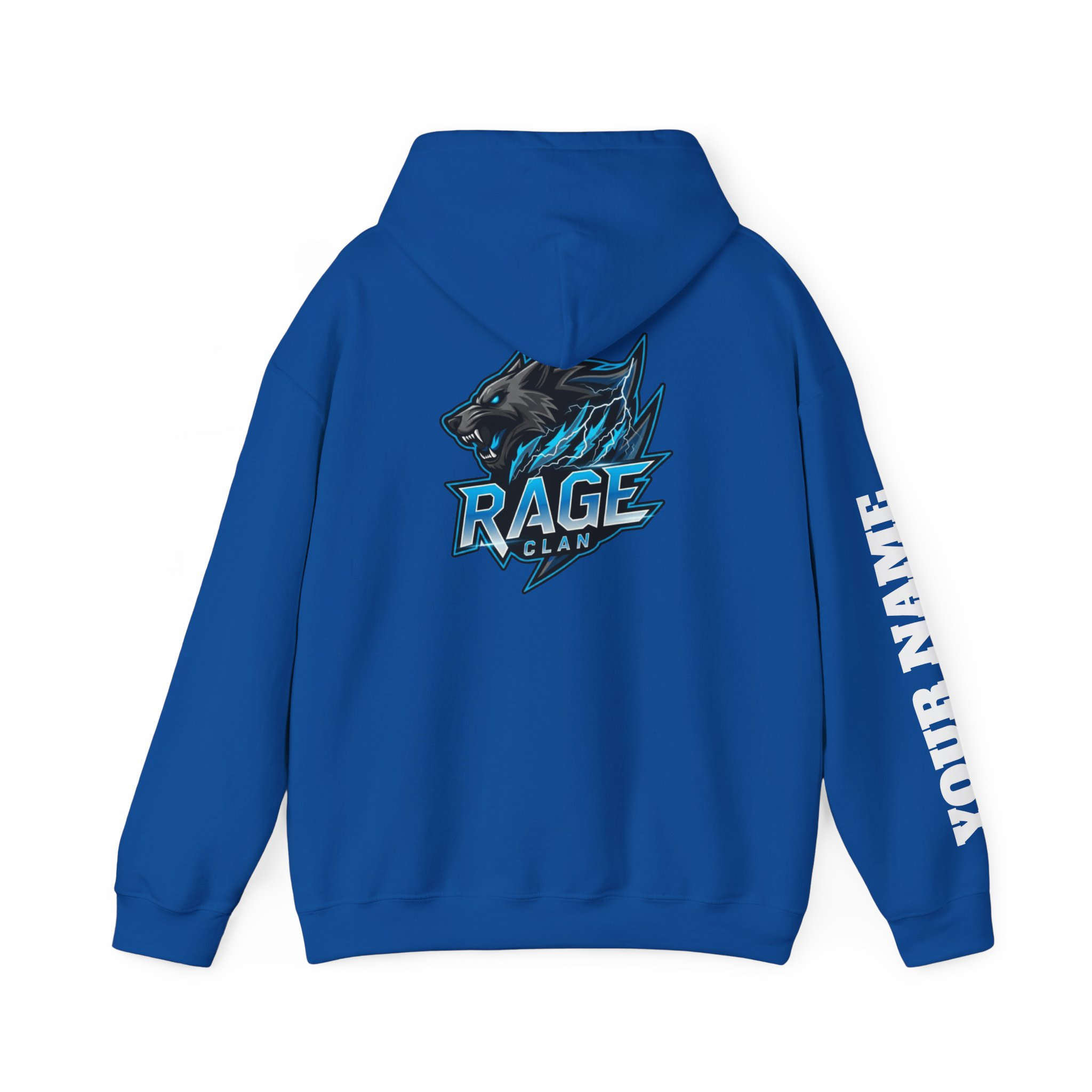 Rage Blue Personalized Hoodie - Image 48
