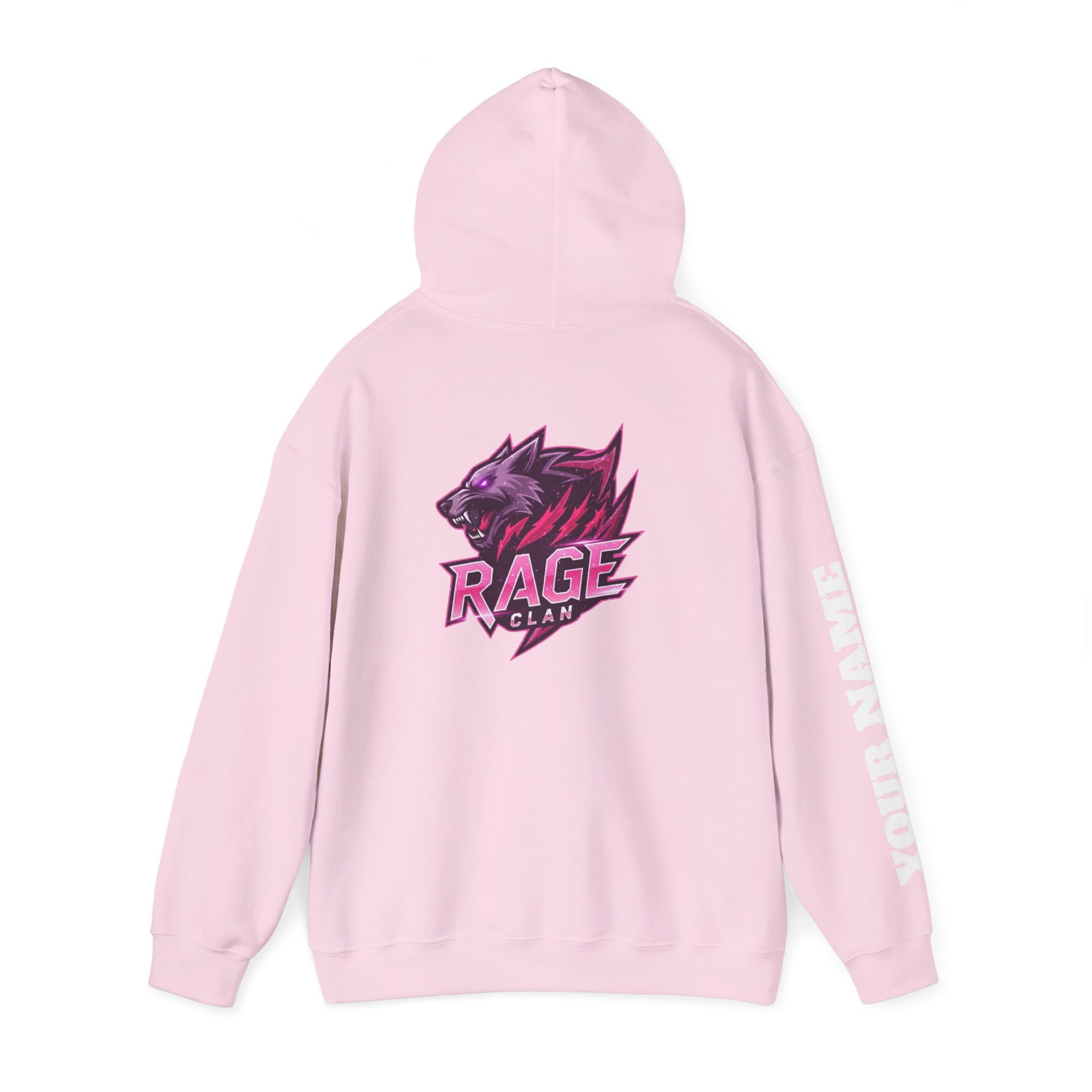 Rage Pink Personalized Hoodie - Image 23