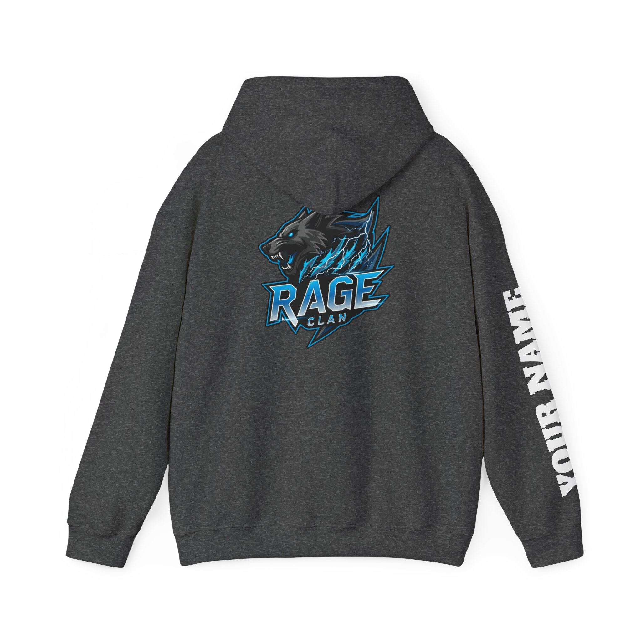 Rage Blue Personalized Hoodie - Image 11