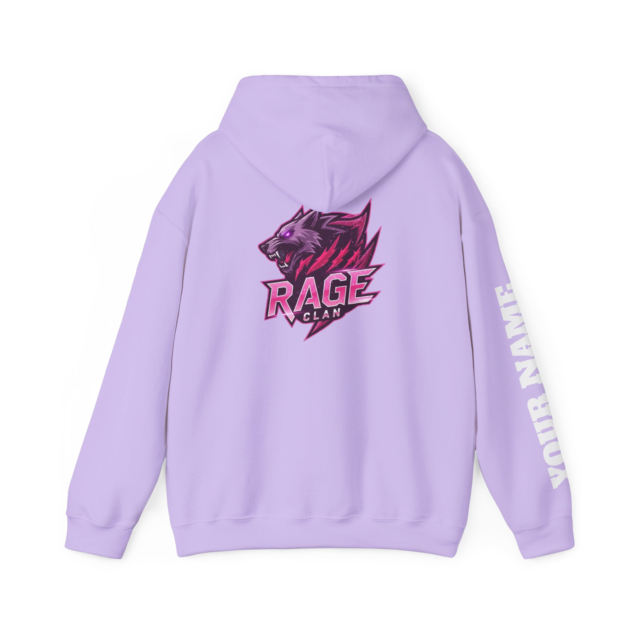 Rage Pink Personalized Hoodie - Image 3