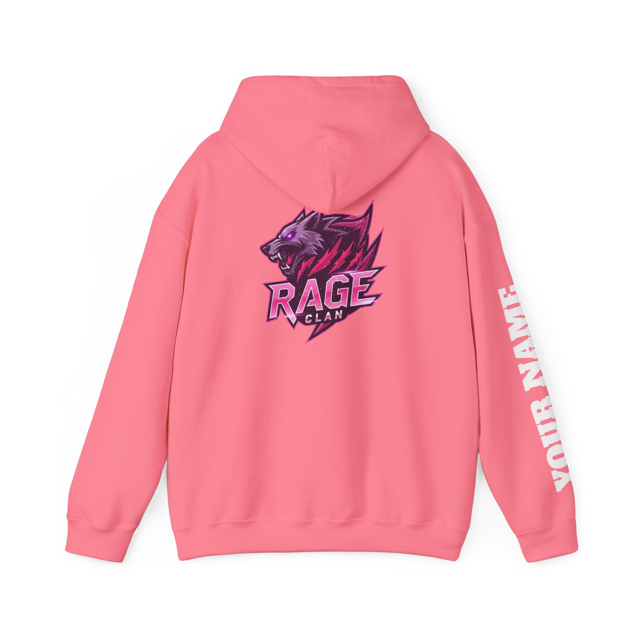 Rage Pink Personalized Hoodie - Image 30