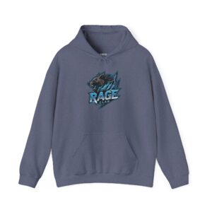 Rage Blue Logo Hoodie