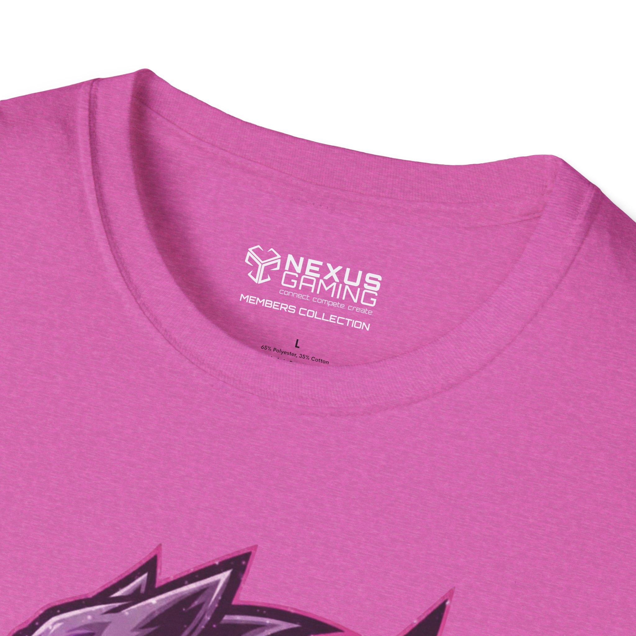 Rage Pink Logo Soft-Style T-Shirt - Image 63