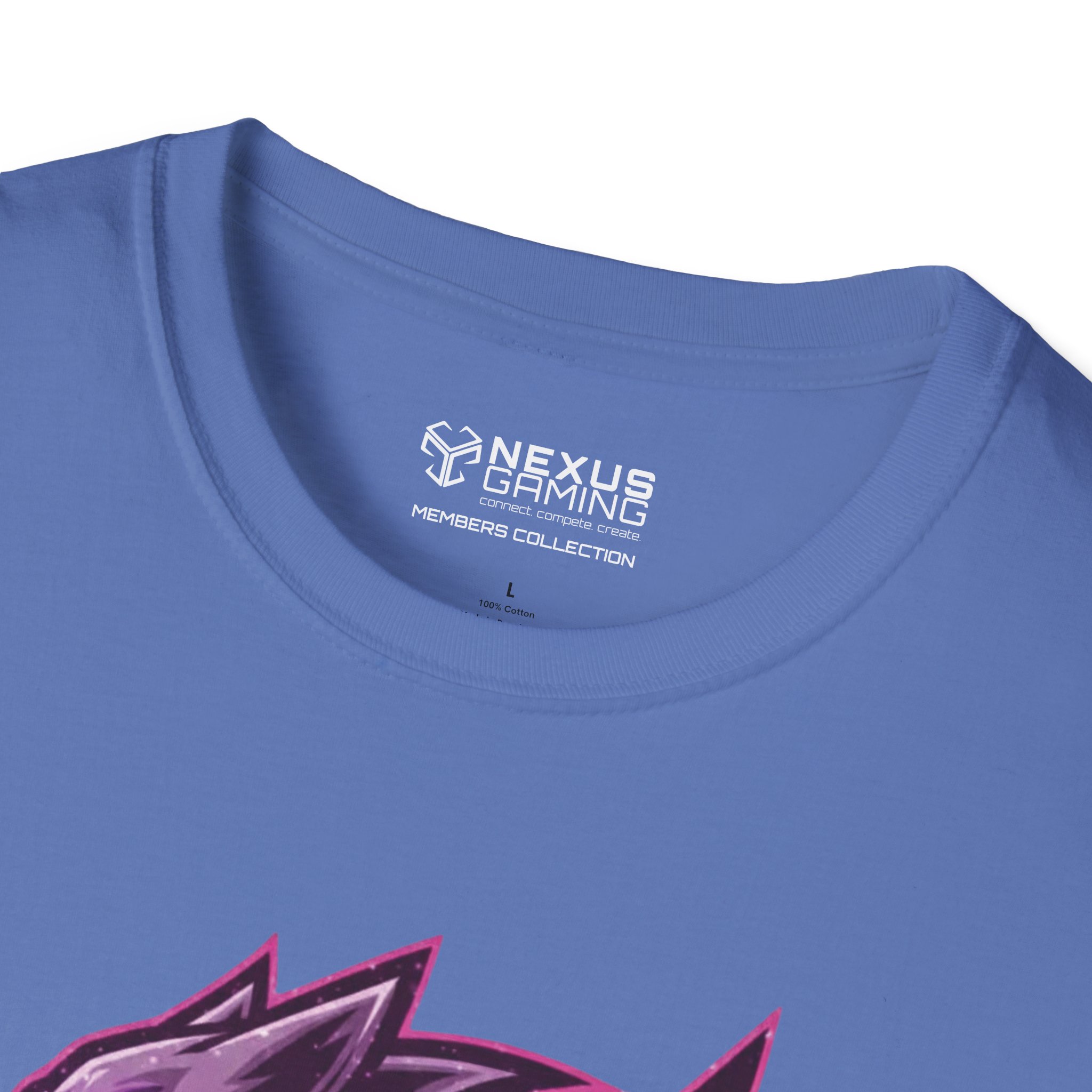 Rage Pink Logo Soft-Style T-Shirt - Image 31