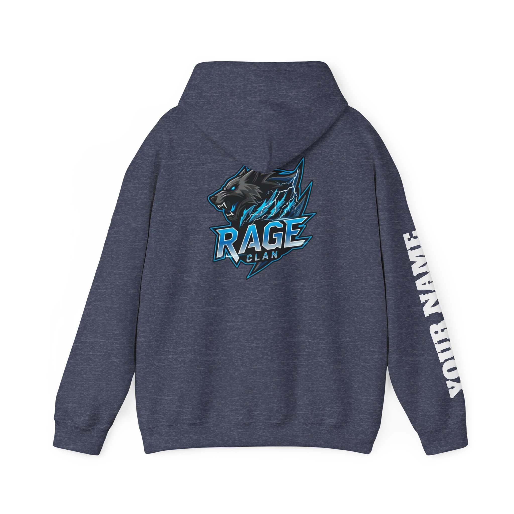 Rage Blue Personalized Hoodie - Image 32