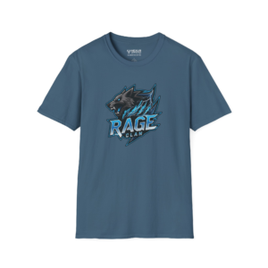 Rage Blue Logo Soft-Style T-Shirt