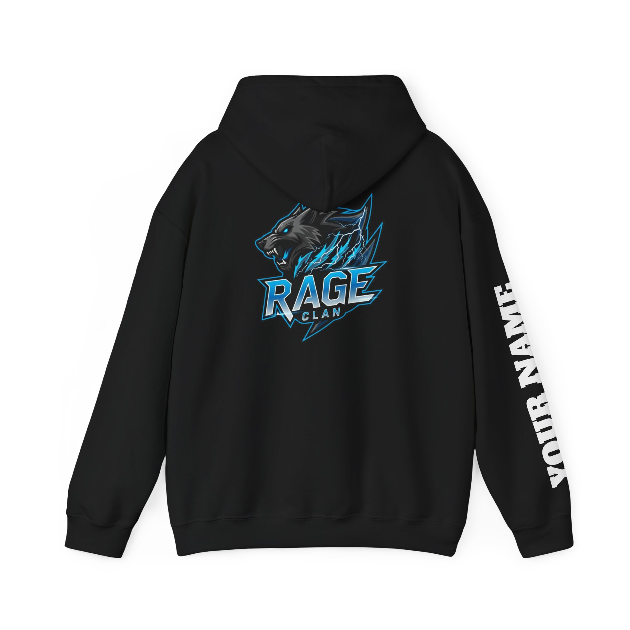 Rage Blue Personalized Hoodie - Image 6