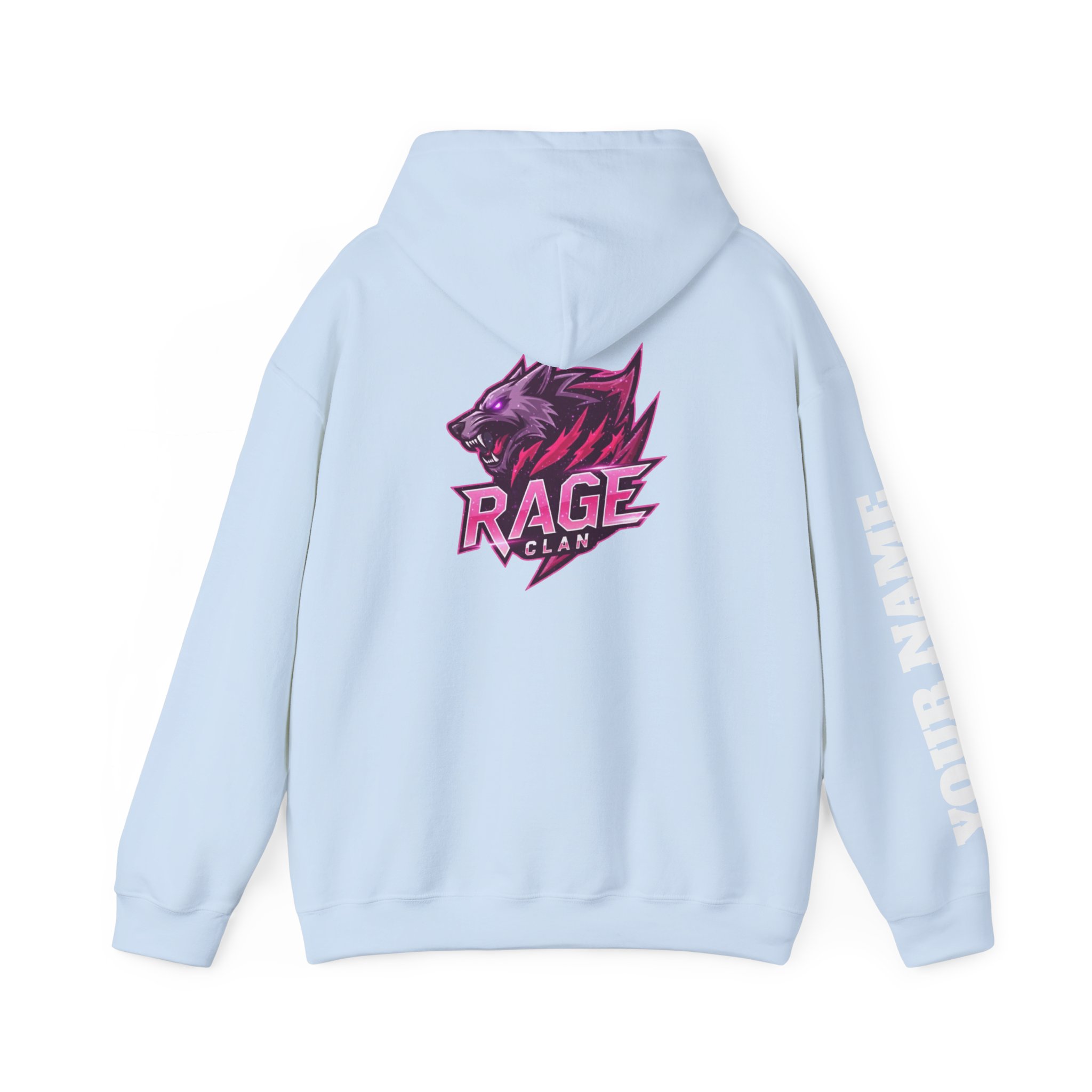 Rage Pink Personalized Hoodie - Image 10