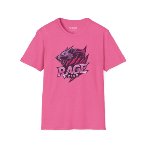 Rage Pink Logo Soft-Style T-Shirt