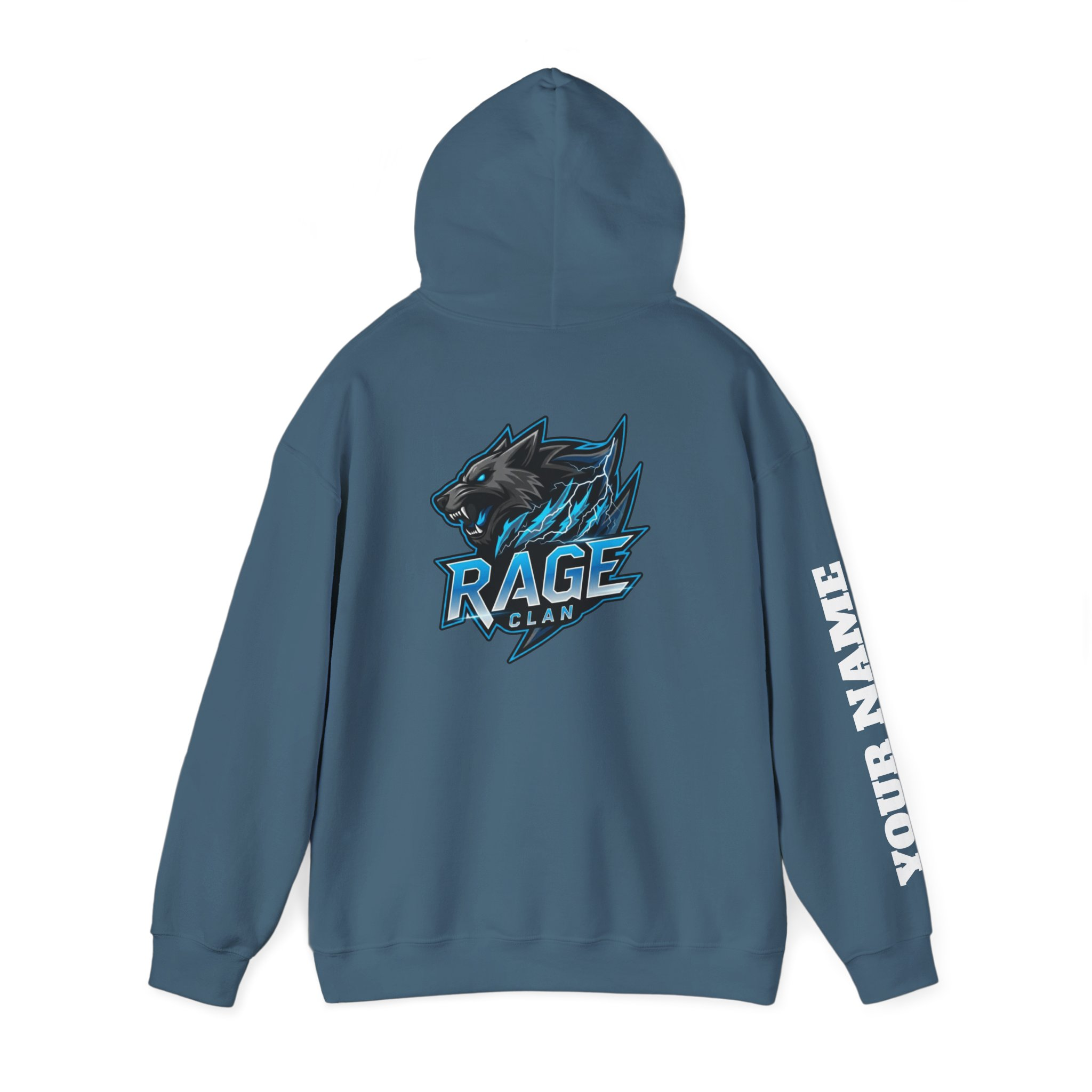 Rage Blue Personalized Hoodie - Image 37