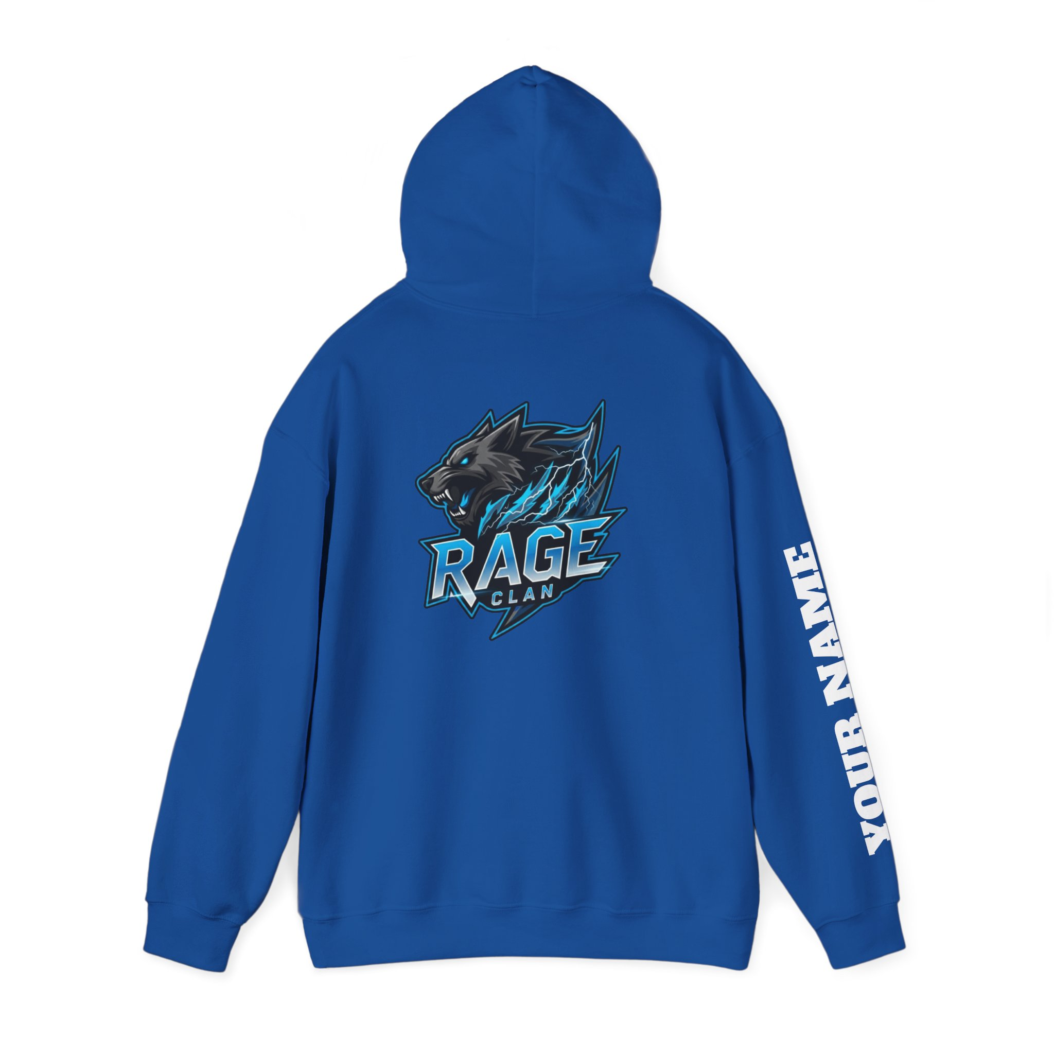 Rage Blue Personalized Hoodie - Image 49