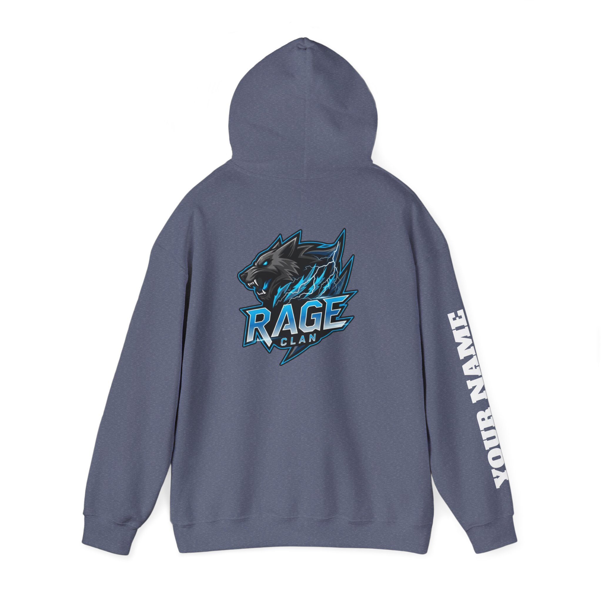 Rage Blue Personalized Hoodie - Image 57