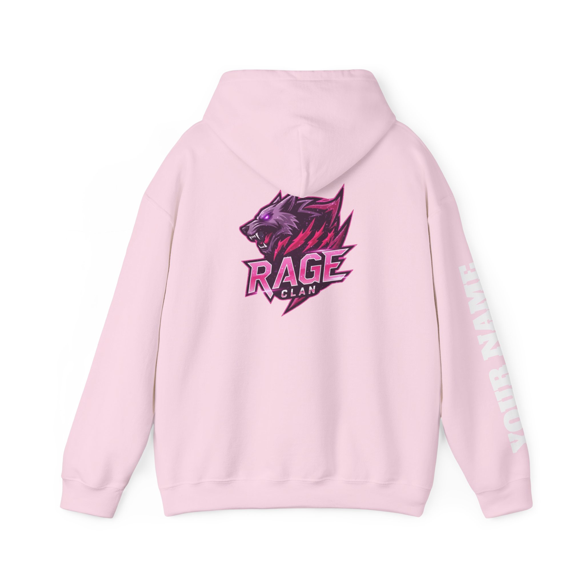 Rage Pink Personalized Hoodie - Image 22