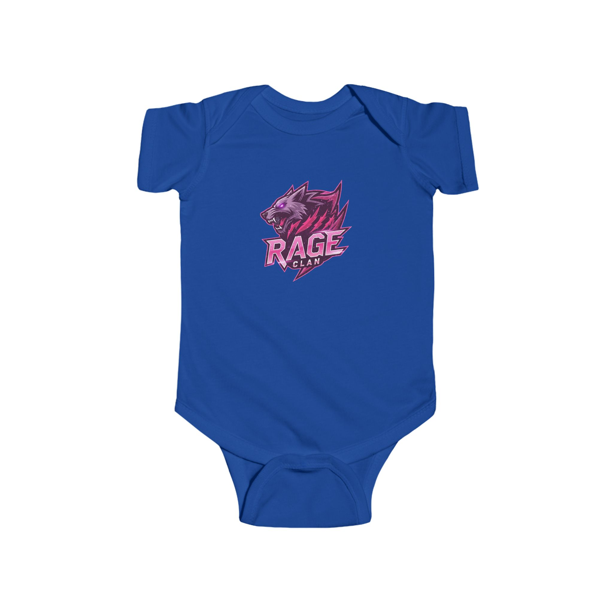 Rage Pink Logo Infant Bodysuit - Image 4