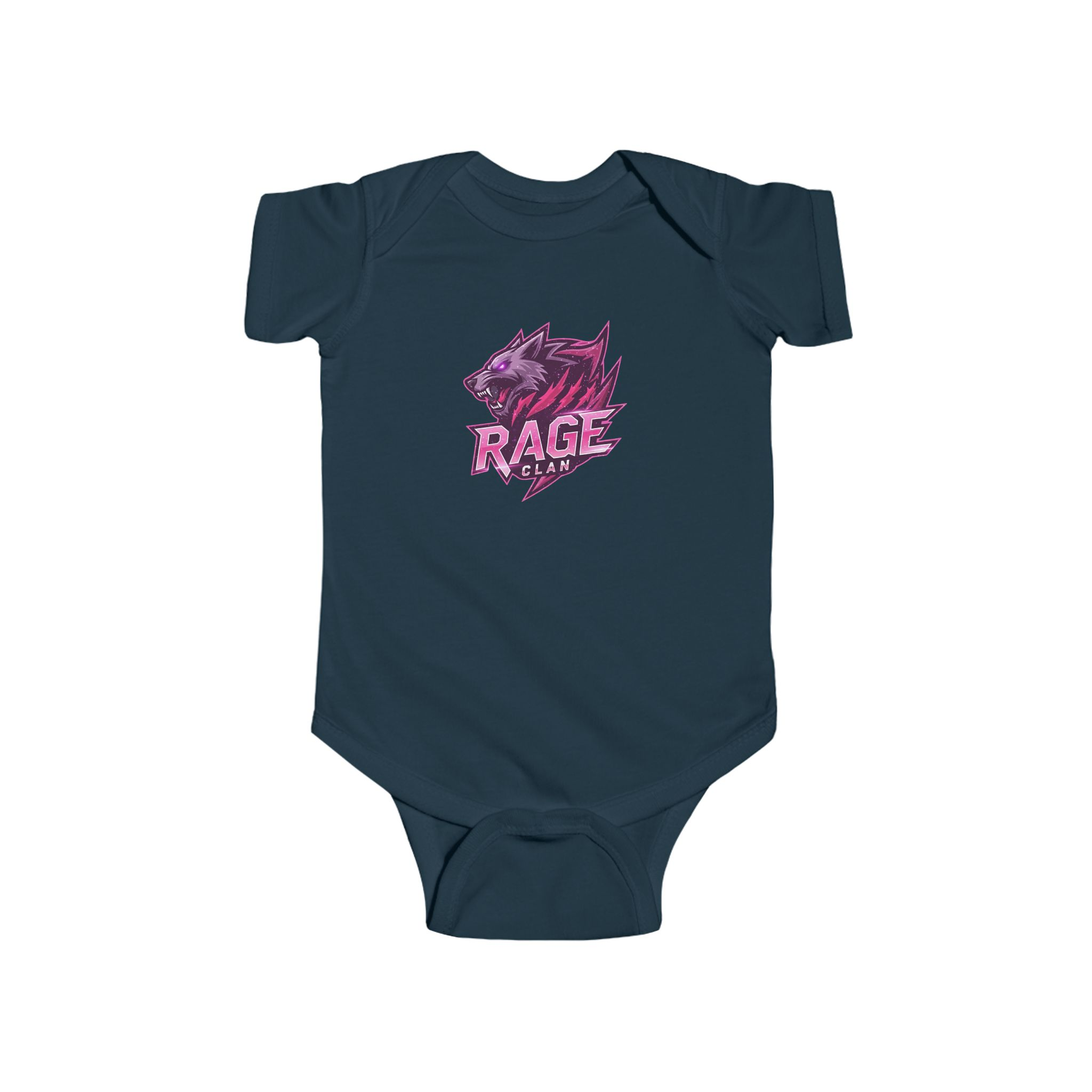 Rage Pink Logo Infant Bodysuit - Image 10
