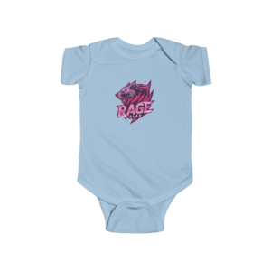 Rage Pink Logo Infant Bodysuit