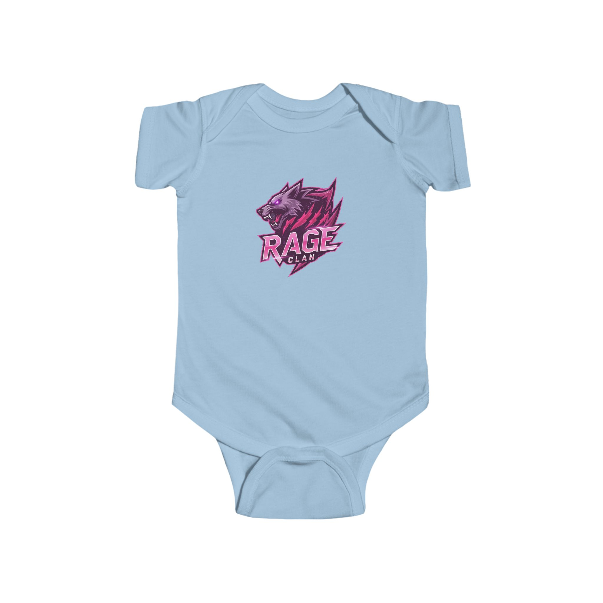 Rage Pink Logo Infant Bodysuit