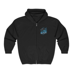 Rage Blue Full-Zip Hoodie