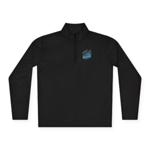 Rage Clan Blue Logo Quarter-Zip Pullover