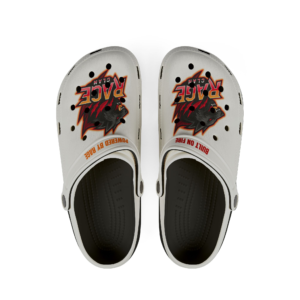 Rage Clan Graphic Clog Shoes