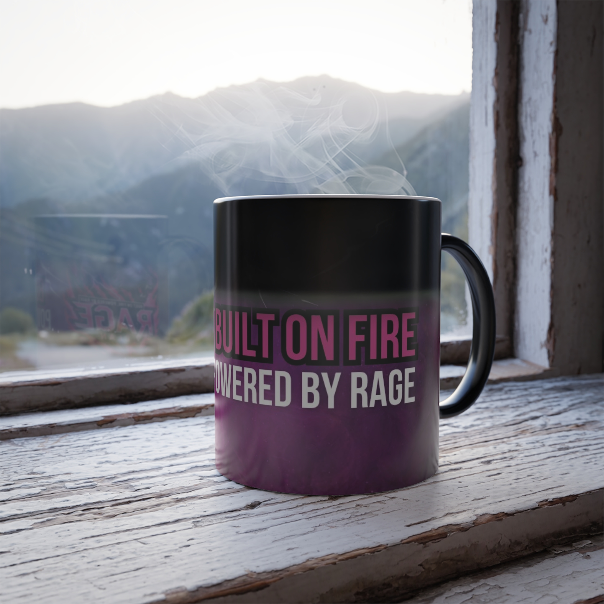 Rage Pink Color-Changing Mug — 11oz