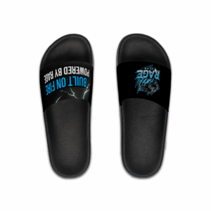 Built on Fire Powered by Rage - Men's Slide Sandals