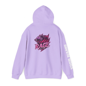 Rage Pink Personalized Hoodie