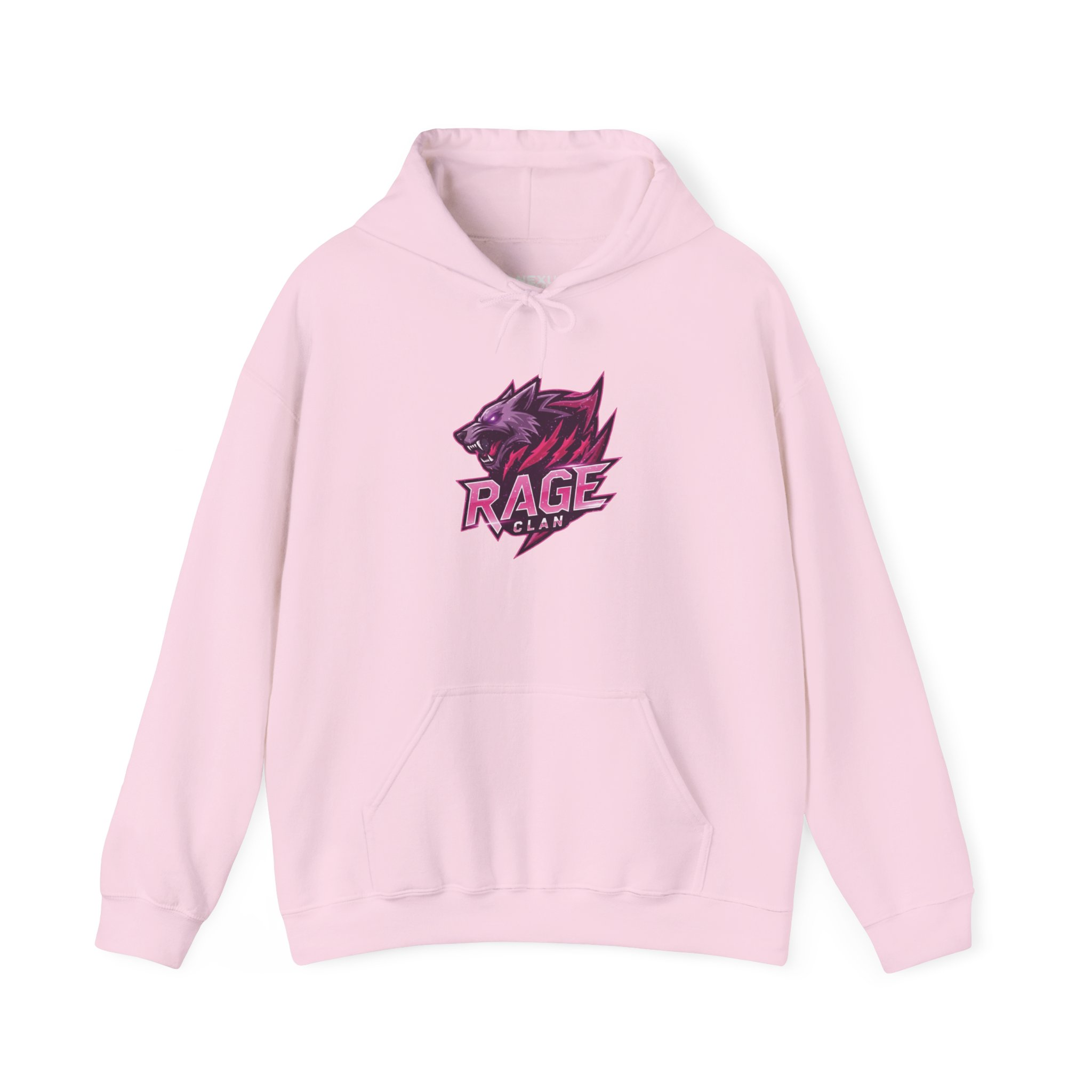 Rage Pink Logo Hoodie - Image 37