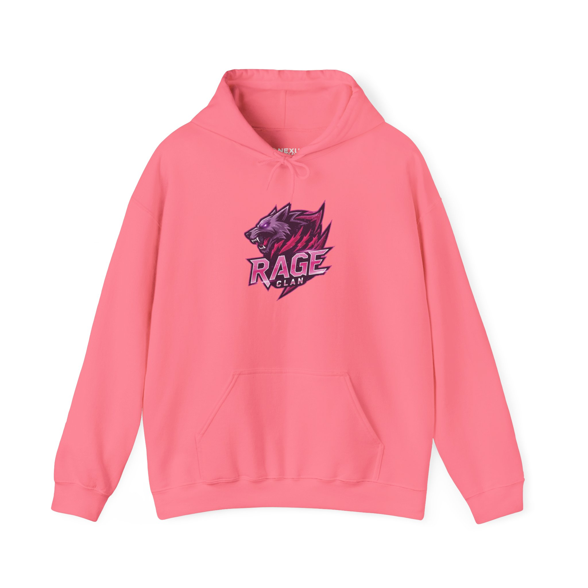 Rage Pink Logo Hoodie - Image 41