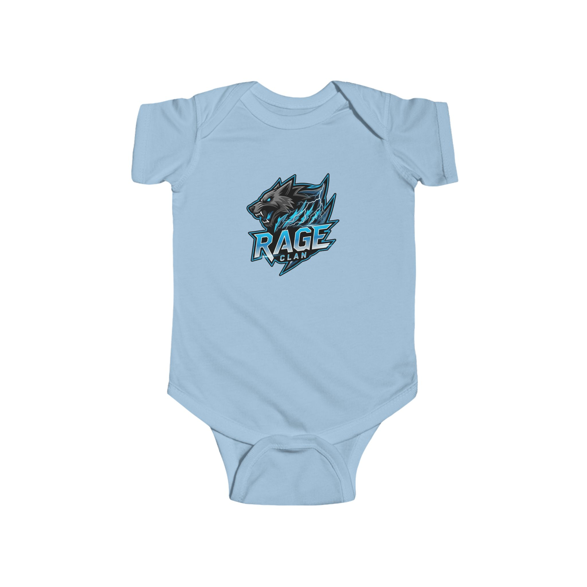 Rage Blue Logo Infant Bodysuit